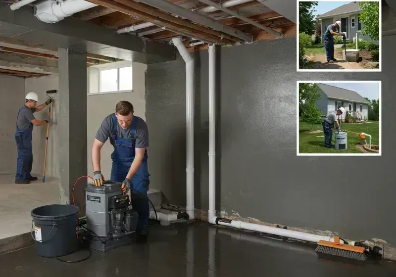 Basement Waterproofing and Flood Prevention process in Acworth, GA